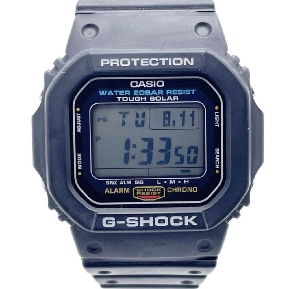 CASIO G-SHOCK DIGITAL 5600 SERIES G-5600UE-1JF Black Resin Men's Digital Watch